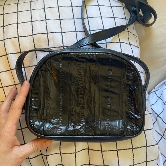 Real leather crossbody bag - Picture 2 of 4